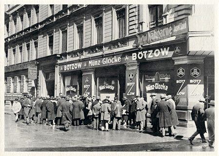 postkarte 001 berlin boetzow muenz glocke vorderseite