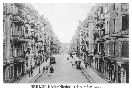 postkarte 031 berlin kaethe niederkirchner strasse vorderseite