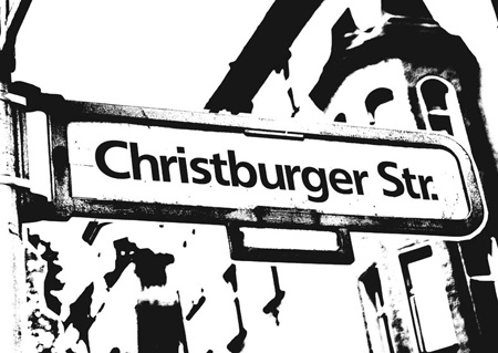 postkarte 083 berlin christburger strasse vorderseite