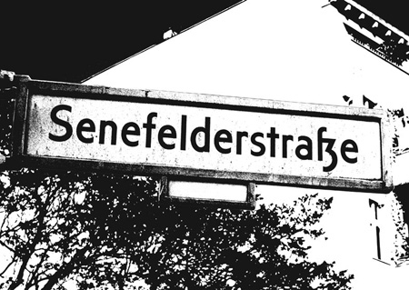 postkarte 103 berlin senefelderstrasse vorderseite