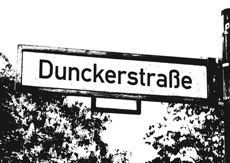 postkarte 104 berlin dunckerstrasse vorderseite