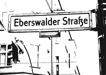 postkarte 109 berlin eberswalder strasse vorderseite