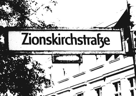 postkarte 113 berlin zionskirchstrasse vorderseite
