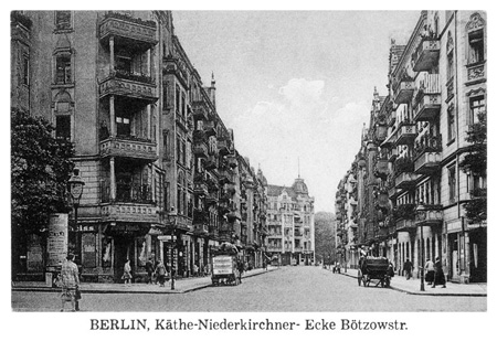 postkarte 154 berlin kaethe niederkirchner boetzowstrasse vorderseite