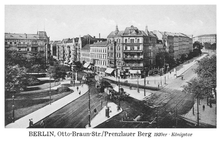postkarte 162 berlin koenigstor vorderseite