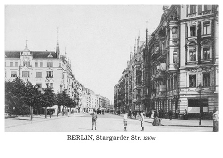 postkarte 167 berlin stargarder strasse vorderseite
