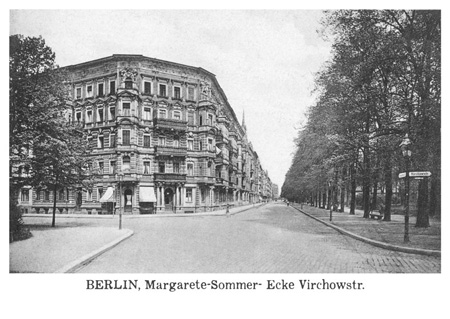 postkarte 178 berlin margarete sommer virchowstrasse vorderseite