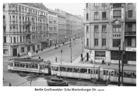 postkarte 217 berlin greifswalder marienburger strasse vorderseite