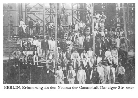 postkarte 223 berlin gasanstalt danziger strasse vorderseite