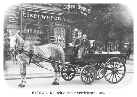 postkarte 235 berlin kollwitz sredzkistrasse vorderseite