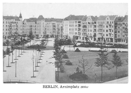 postkarte 247 berlin arnimplatz vorderseite