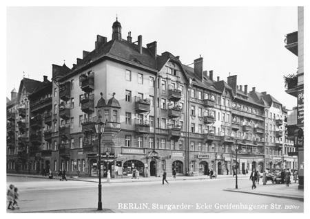 postkarte 249 berlin stargarder greifenhagener strasse vorderseite