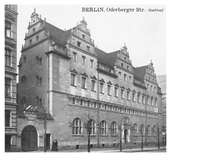 postkarte 256 berlin oderberger strasse vorderseite
