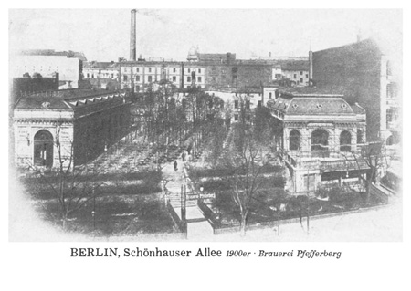 postkarte 260 berlin brauerei pfefferberg vorderseite