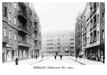 postkarte 324 berlin goehrener strasse vorderseite