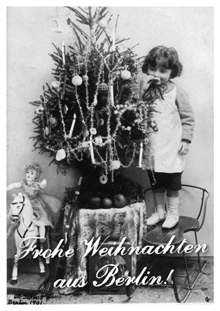 z postkarte 141 berlin frohe weihnachten vorderseite