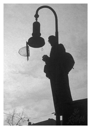 z postkarte 310 berlin lampenputzer vorderseite